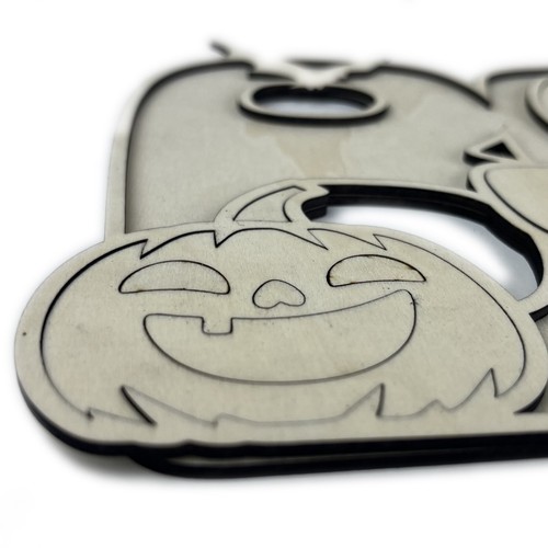 DIY HALLOWEEN 16pc Door Hanger Kit, Family Fun, Welcome Sign, Door Sign, Craft - Bild 7 von 8