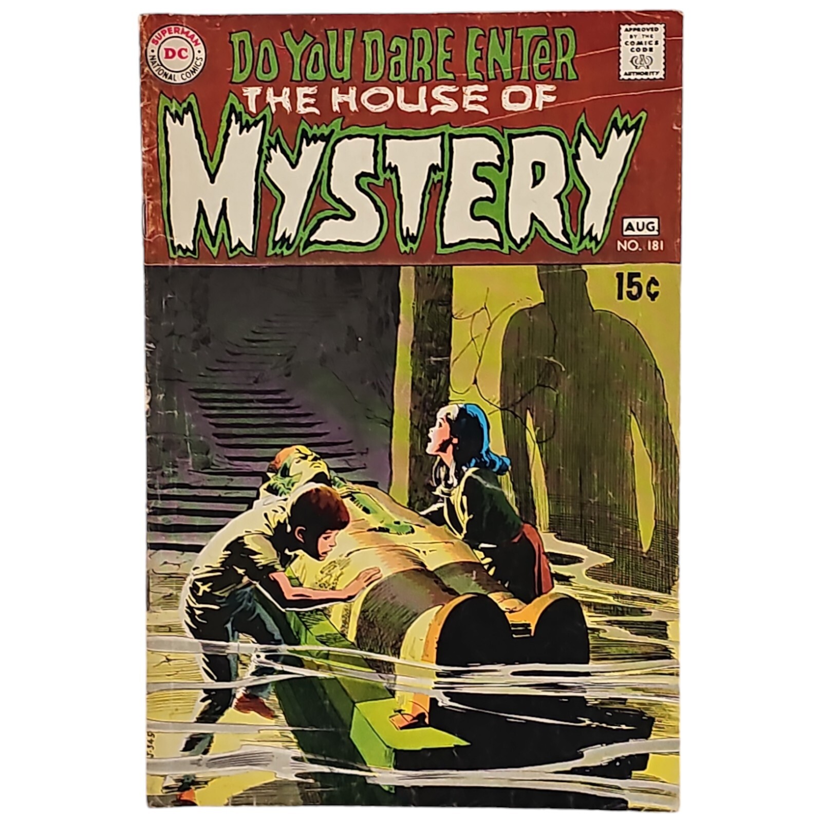 Do You Dare Enter The House of Mystery 181 DC Comics Aug 1969