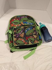 TMNT Teenage Mutant Ninja Turtles Backpack With Bonus Detachable Lunch Kit
