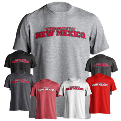 Sport Your Gear New Mexico Lobos Distressed Retro Logo T-Shirt - White, XL - View #8