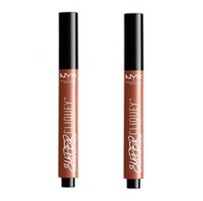 Pack of 2 NYX Super Cliquey Matte Lipstick, On The DL / Secret SCLS01