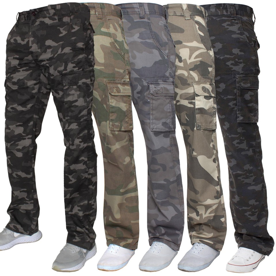 Military Camouflage Casual Trousers