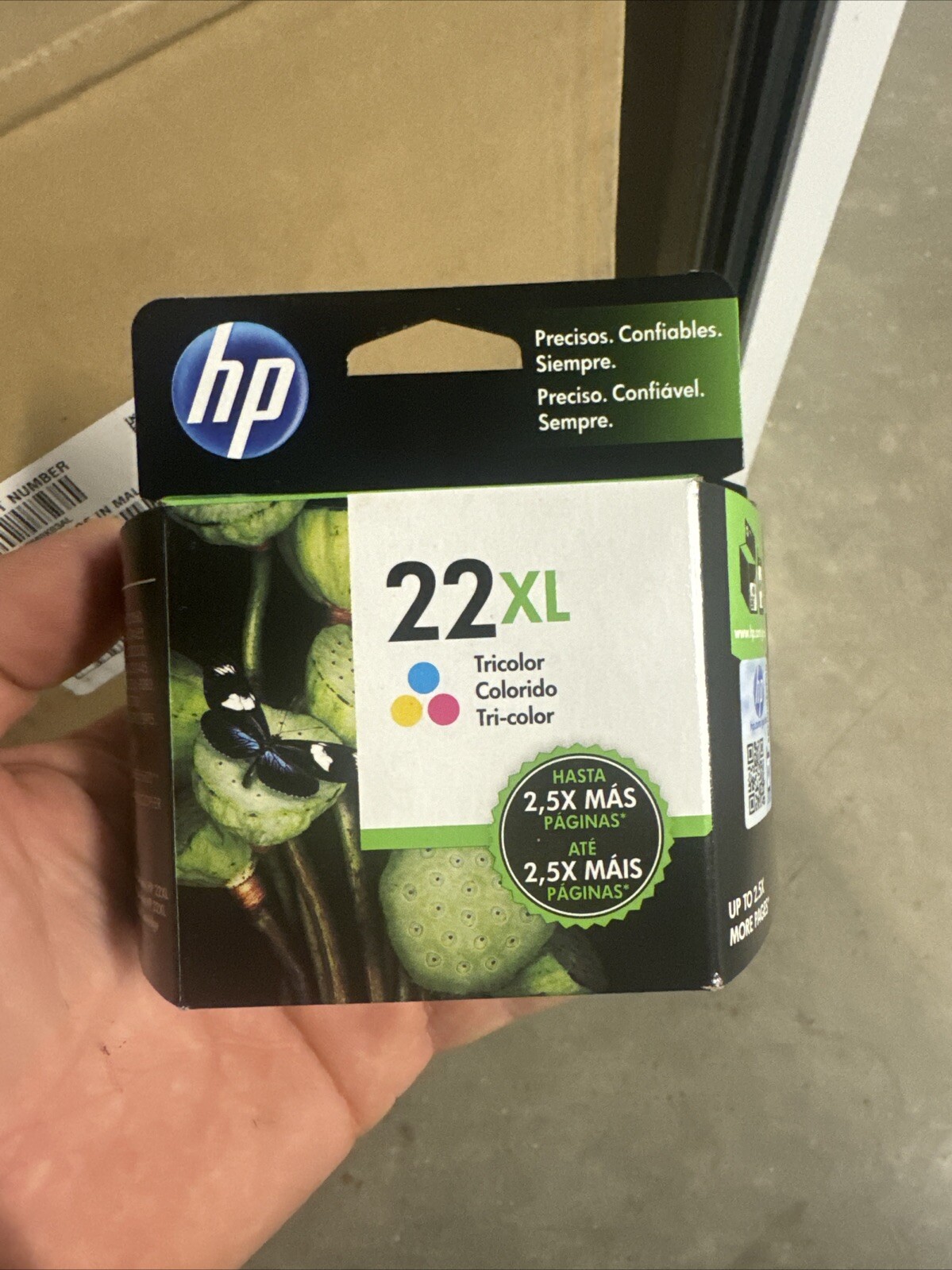 HP 22XL Tri-Color Ink Cartridge C9352CL High Yield-image