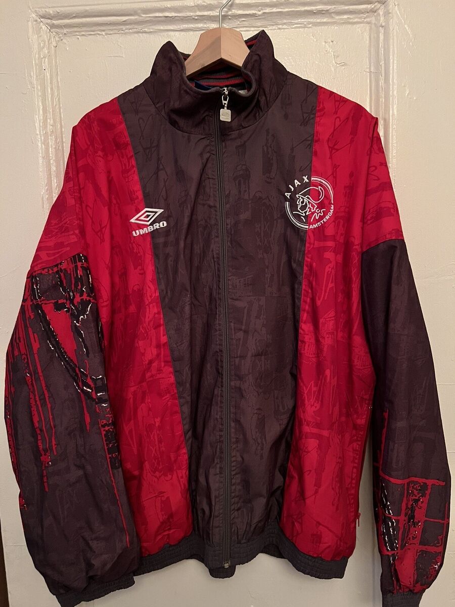 Rare Ajax Amsterdam 90s Umbro Jacket - Size L | eBay Rare Ajax Amsterdam 90s Umbro Jacket - Size L | eBay