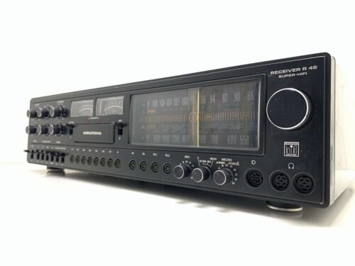 Grundig R 45 Stereo Monster Receiver 2X 50 Wrms Vintage 1977 Working Good Look - Bild 3 von 16