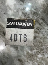 Sylvania Electronic Tube 4DT6 NOS