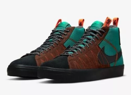 Nike SB Zoom Blazer Mid Premium Noble Green Black US Men 13 New