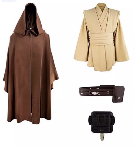 NEW Lightsaber Star Wars Galaxy's Edge Obi Wan Kenobi Hilt OUTFIT L-XL - Picture 3 of 12