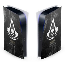 ASSASSIN'S CREED BLACK FLAG LOGOS SKIN DECAL SONY PS5 DIGITAL EDITION CONSOLE