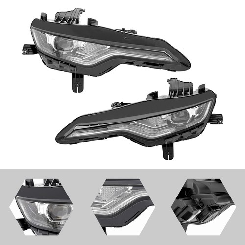 SEBLAFF Black LED Headlight Assembly – Passenger Right Side, Fits Chevy Camaro SS 1SS 2SS RS 2019-2024