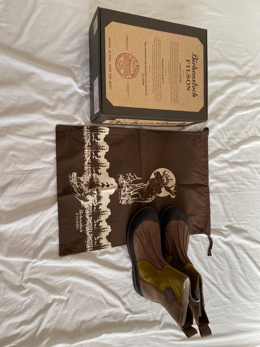 Filson X Birkenstock Skykomish Limited Edition DARK TAN/ROAST SIZE