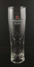 6 Heineken  Biergl&auml;ser, 0,3 l, Kneipe, Relief, Stern, Bar,  Gastro, 6 Stk, Neu