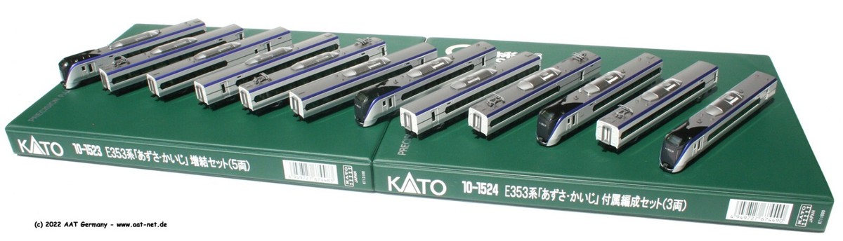 KATO 10-1522+10-1523+10-1524 E353系 あずさ・かいじ 12両セット