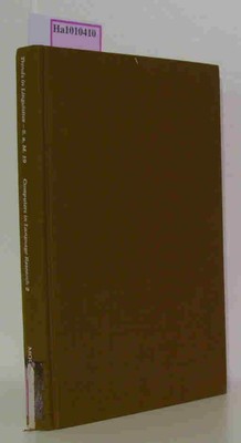 Computers in Language Research 2 -Part I: Formalization in Literary and Discours