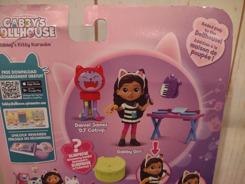 Casa de Muñecas Gabby's Nuevo Juguete Sellado Netflix Show Kitty Karaoke Conjunto Accesorios 🎤🎤 - Imagen 8 de 13