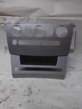 2004 BMW 525 SERIES Center dash cover - painted silver 51457063146