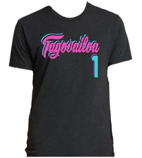 TRIBLEND Tua Tagovailoa Miami Dolphins Vice City T-Shirt
