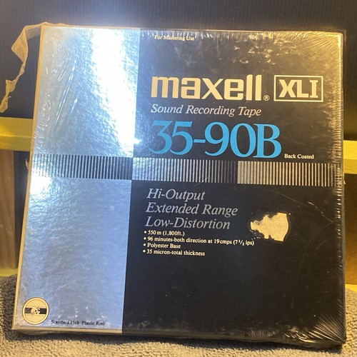 Bande Magnétique Maxell XLI 35-90B – Cassette Audio Japon Vintage – Lot