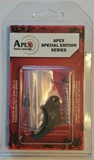 Apex Tactical 107-145-B Action Enhancement Kit for SDVE - Black w/ FDE Safety