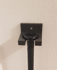 BASEBALL BAT RACK for ALUMINUM or WOOD VERTICAL WALL MOUNT Grab and Go