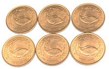 # C7643  UNITED ARAB EMIRATES   COINS,  5 FILS   1973  (   6 COINS ALL ALIKE )