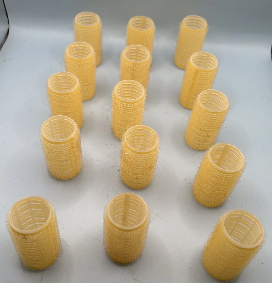 Винтажные бигуди Comair средний желтый лот из 15 - Изображение 4 из 4