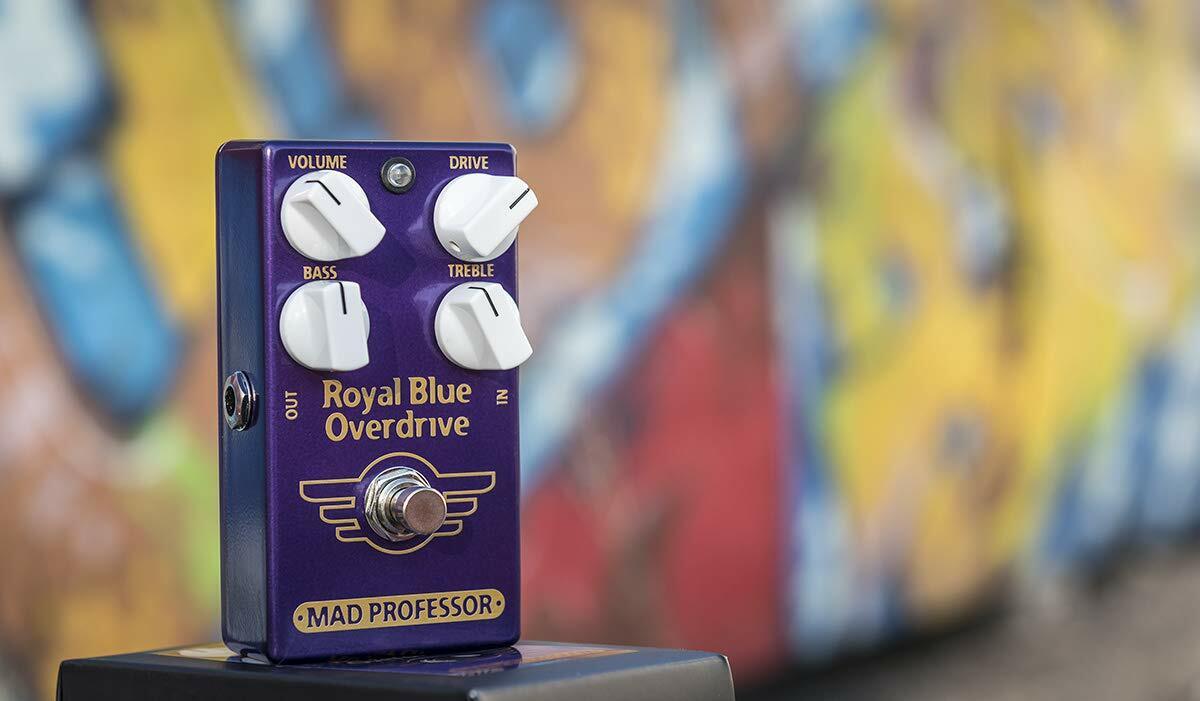 New Mad Professor Effector FACTORY Series Royal Blue Overdrive FAC