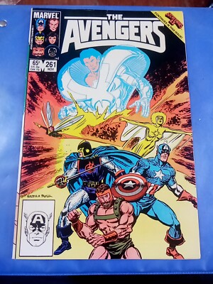 The Avengers #261 ( November 1985 ) Bagged And Boarded 