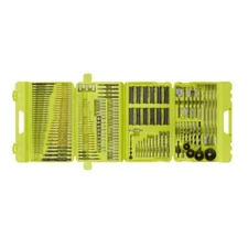 Ryobi 300 Piece Drill and Drive Bit Set Multi-Material Hex Shank with Case