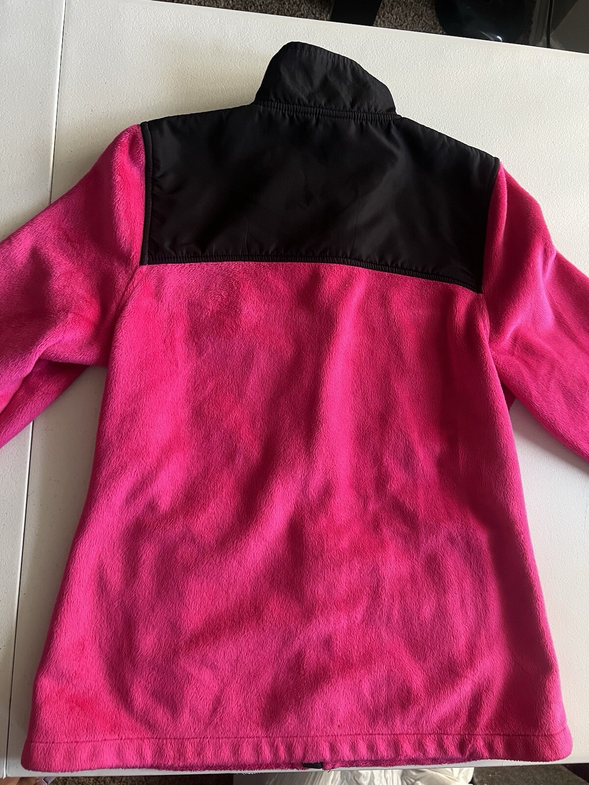 Giacca pile donna Fila Sport taglia XS ROSA full zip con tasche!