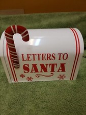LETTERS TO SANTA TABLETOP MAILBOX SANTA LETTER HOLDER