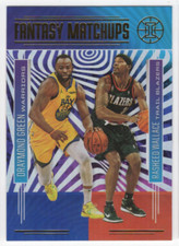 2020-21 Panini Illusions Fantasy Matchups #13 Draymond Green Rasheed Wallace 
