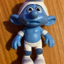 2011 Panicky Smurf 3" McDonald's Movie Action Figure #16 Smurfs