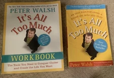 It's All Too Much Living Richer Life with Less Book Workbook Minimalism Organize