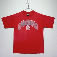 VTG 2001 Lee Sport St. Louis Cardinals MLB Shirt - Red - Graphic - Mens MEDIUM