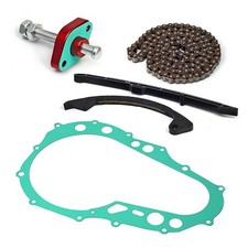 Cam Timing Chain Guides Tensioner and Cover Gasket Fit for Suzuki LTZ400..