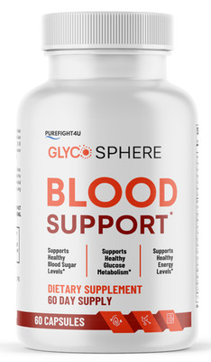 Glyco Sphere Support Supplement -  All Natural Healthy Heart 60 Capsules