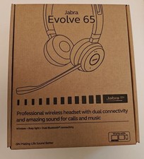 New Jabra EVOLVE 65 SE Wireless Bluetooth Headset - PN / 6599-839-409
