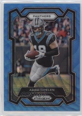 2023 Panini Prizm Blue Wave Prizm 6/199 Adam Thielen #37 11mg