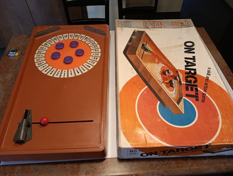 Vintage 1973, Milton Bradley, On Target Strategy Action Game, 100% Complete