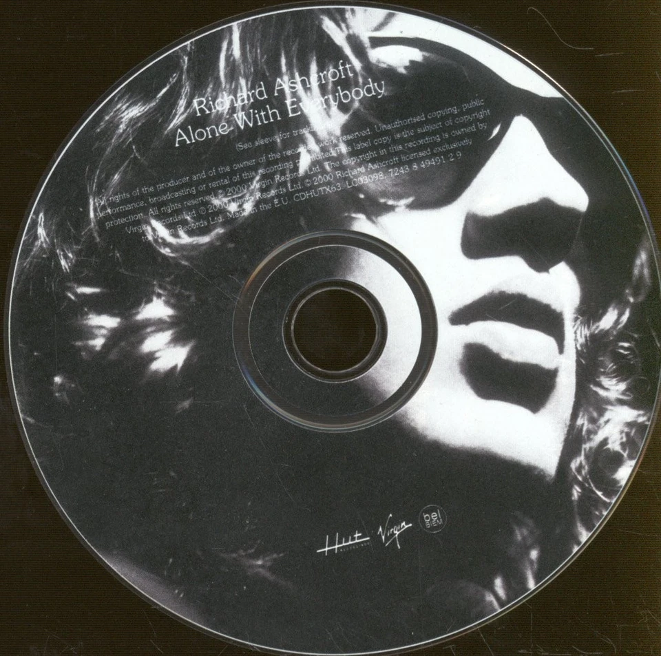 Richard Ashcroft Alone With Everybody CD Europa Virgin 2000 CDHUTX63 - Bild 3 von 3