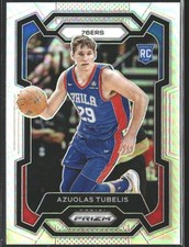 2023-24 Panini Prizm #283 Azuolas Tubelis Prizms Silver