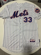 Authentic Matt Harvey On Field New York Mets Majestic Jersey sz 48 XL