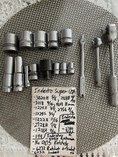 Indestro Indestro Super Sockets Set 2875 Ratchets Made In Usa 16 Pcs Indestro Indestro Super Sockets Set 2875 Ratchets Made In Usa 16 Pcs