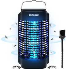 Senelux 4200V Insect Zapper Lantern – UV Bug Trap for Home & Garden