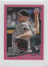 2014 Topps Mini Pink BCA 24/25 Erik Johnson #178 4yl