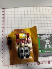 Transformers WFC Kingdom Voyager Autobot Blaster Action Figure New on Card