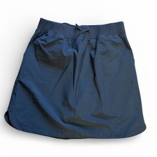 Nautica Girls School Uniform Performance Navy Skort Skirt Size 12 Regular