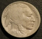 1916 D Buffalo Nickel Semi-Key Date Horn Details Holo-Restored Five 5c Coin D879