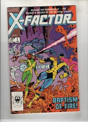X-Factor #1 Marvel Comics 1985 Hi res Scans